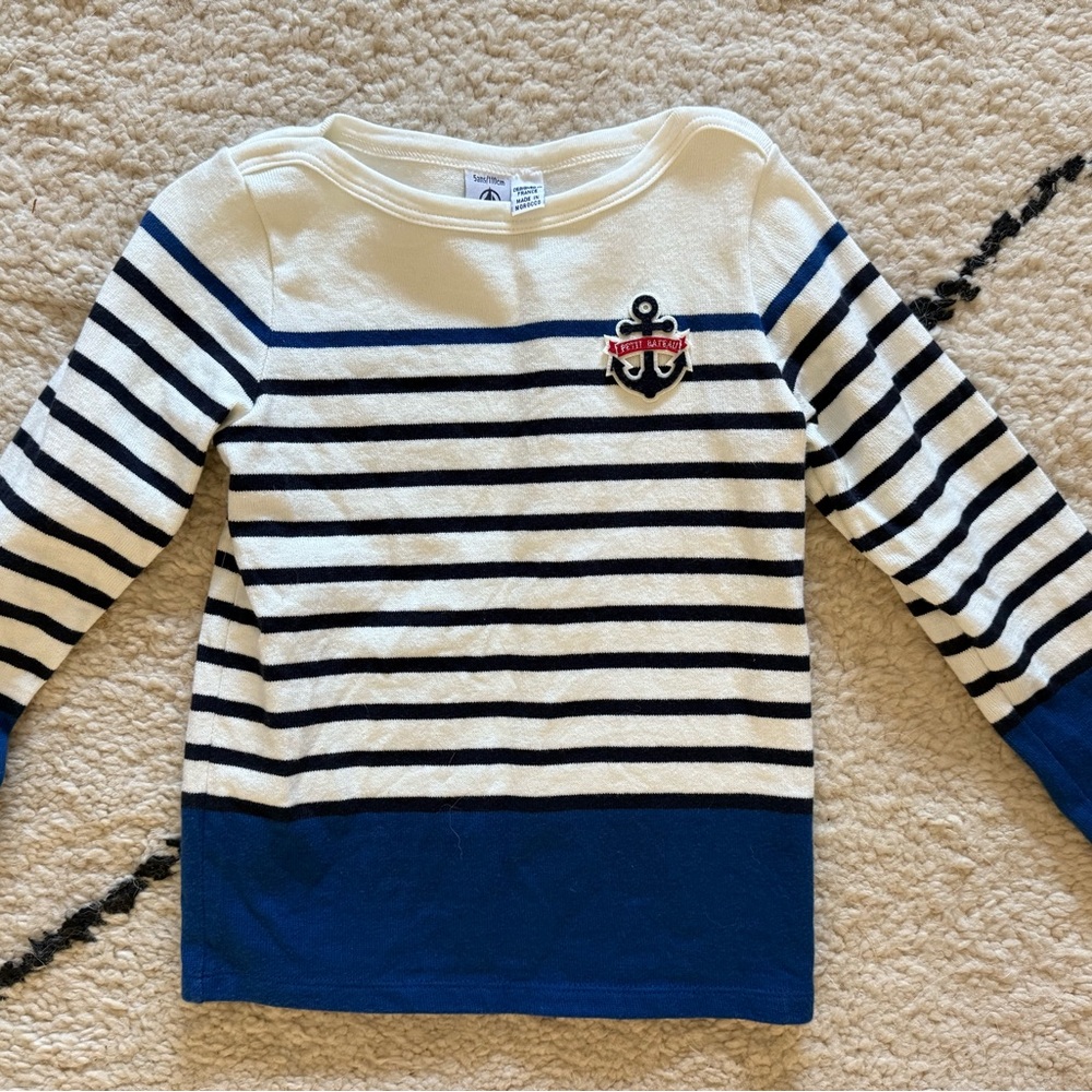 Petit bateau boys shirt size 5T NWOT